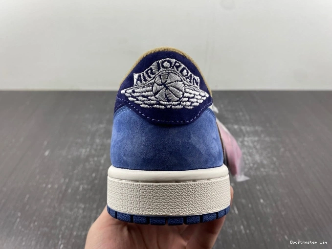 Bmlin shoes JORDAN X DM7866-808 CUSTOM AIR 1 TRAVIS SCOTT 0802
